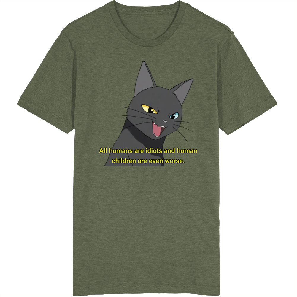 All Humans Are Idiots Vintage Anime Gakkou Fan T Shirt All Humans Are Idiots Vintage Anime Gakkou Fan T Shirt