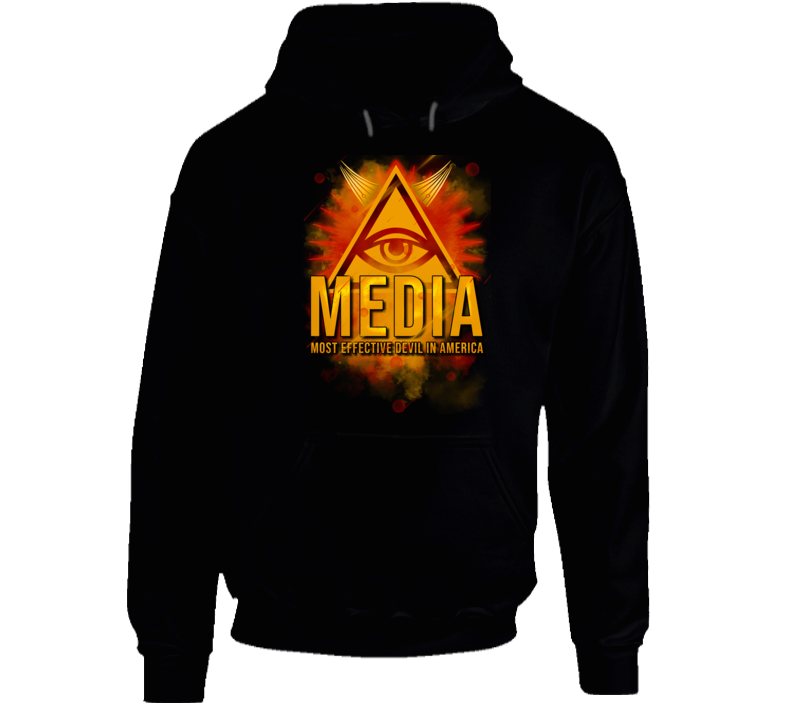 Media Most Effective Devil In America Conspiracy Hoodie Media Most Effective Devil In America Conspiracy Hoodie