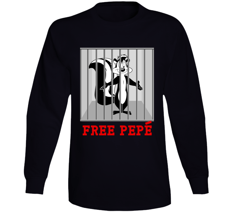 Free Pepe Le Pew Cartoon Cancel Parody Funny Long Sleeve T Shirt Free Pepe Le Pew Cartoon Cancel Parody Funny Long Sleeve T Shirt