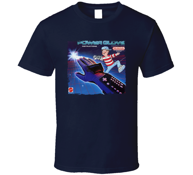 Power Glove Video Game T Shirt Power Glove Video Game T Shirt