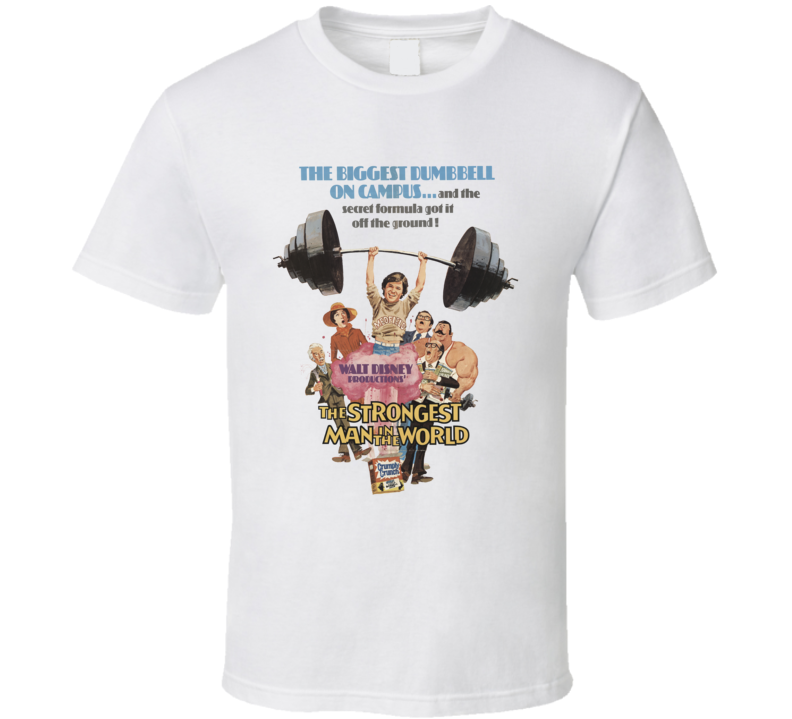 The Strongest Man In The World Movie T Shirt The Strongest Man In The World Movie T Shirt
