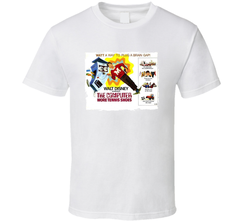 The Computer Wore Tennis Shoes Movie T Shirt The Computer Wore Tennis Shoes Movie T Shirt