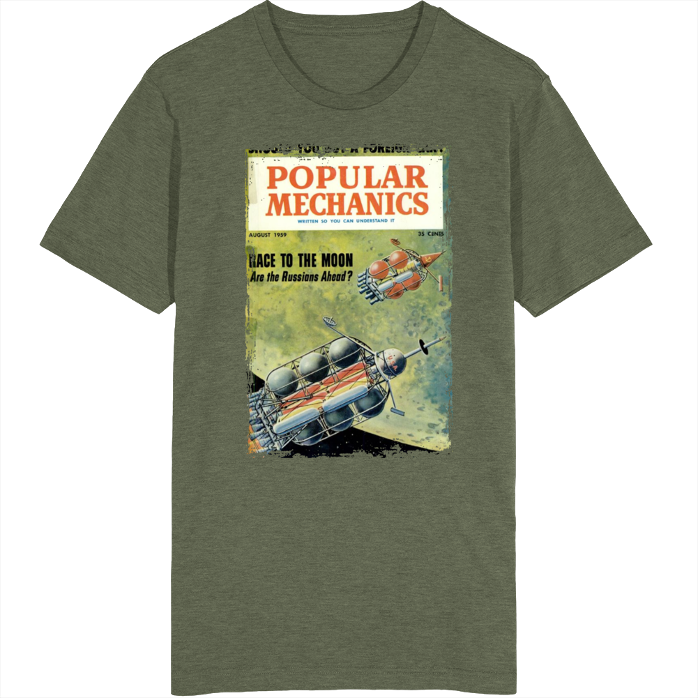 Popular Mechanics Magazine T Shirt Popular Mechanics Magazine T Shirt