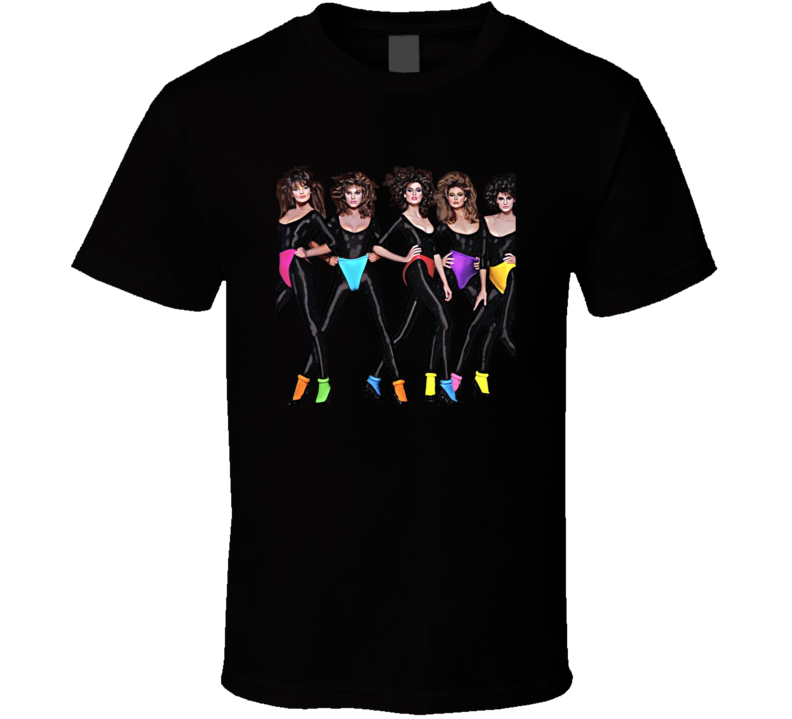 Supermodels 80s Workout T Shirt Supermodels 80s Workout T Shirt