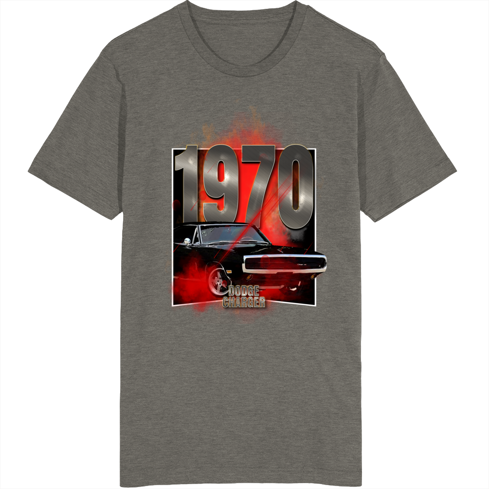 1970 Charger Classic Muscle Car T Shirt 1970 Charger Classic Muscle Car T Shirt