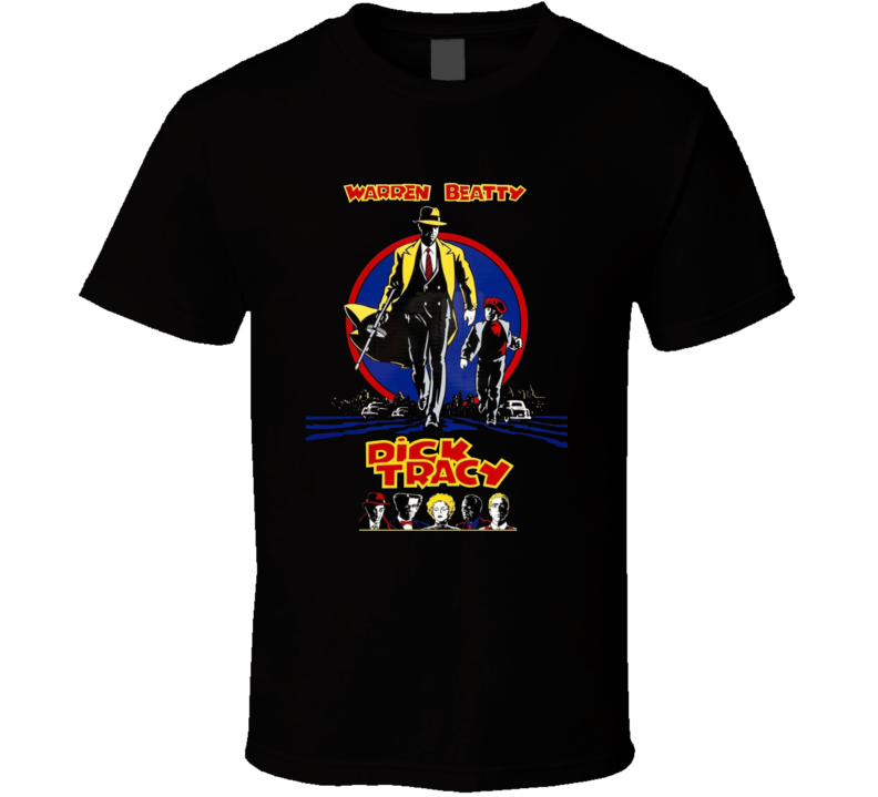 Dick Tracy Movie T Shirt Dick Tracy Movie T Shirt