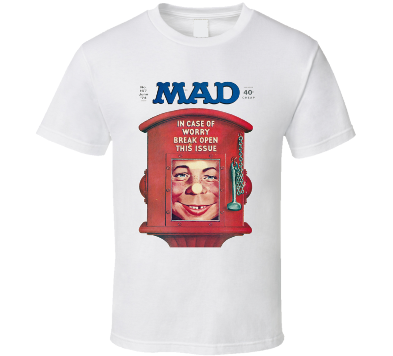 Alfred E. Neuman Mad T Shirt Alfred E. Neuman Mad T Shirt