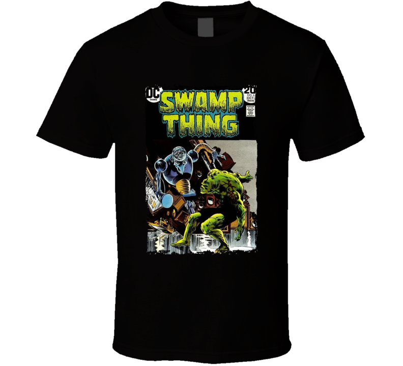 Swamp Thing Comic #6 T Shirt Swamp Thing Comic #6 T Shirt