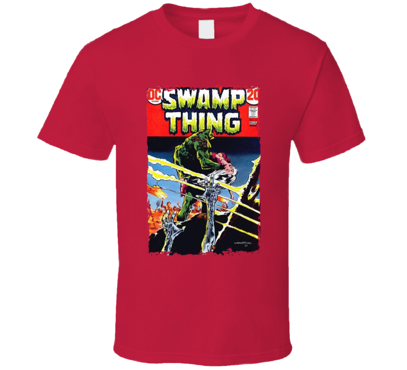Swamp Thing Comic Book T Shirt Swamp Thing Comic Book T Shirt