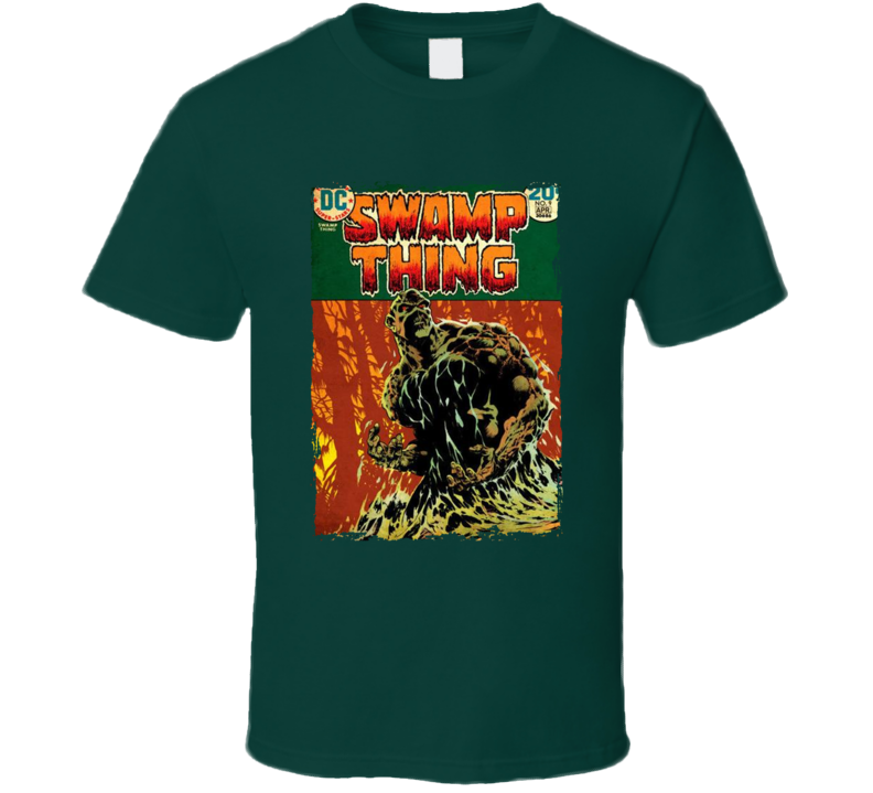 Swamp Thing Comic #9 T Shirt Swamp Thing Comic #9 T Shirt
