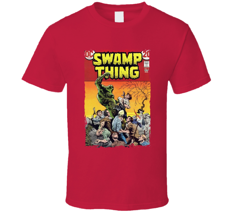 Swamp Thing Comic Book Retro T Shirt Swamp Thing Comic Book Retro T Shirt