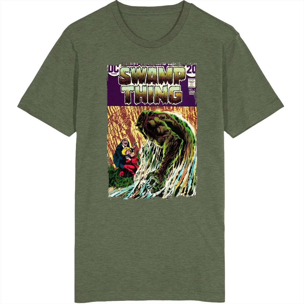 Swamp Thing Comic #1 T Shirt Swamp Thing Comic #1 T Shirt