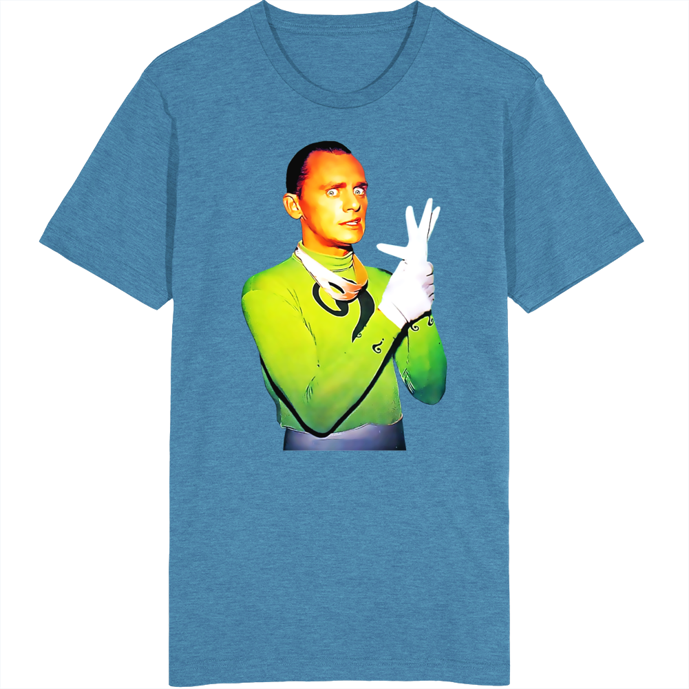 Riddler Frank Gorshin Batman T Shirt Riddler Frank Gorshin Batman T Shirt