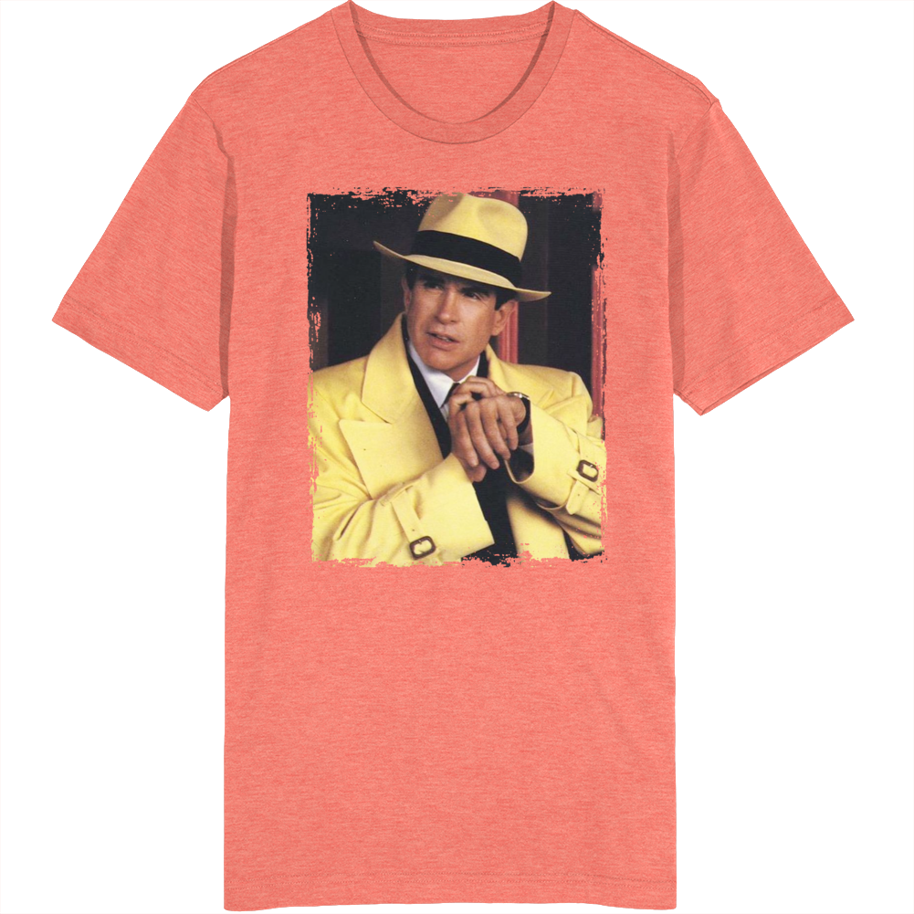 Warren Beatty Dick Tracy Movie T Shirt Warren Beatty Dick Tracy Movie T Shirt