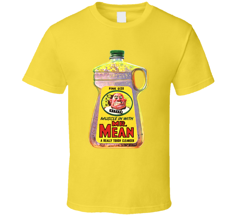 Wacky Packages Mr Mean T Shirt Wacky Packages Mr Mean T Shirt