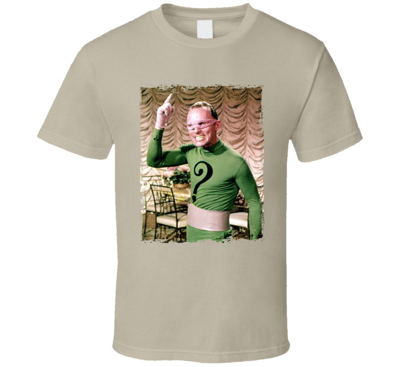 Riddler Frank Gorshin Batman Tv T Shirt Riddler Frank Gorshin Batman Tv T Shirt