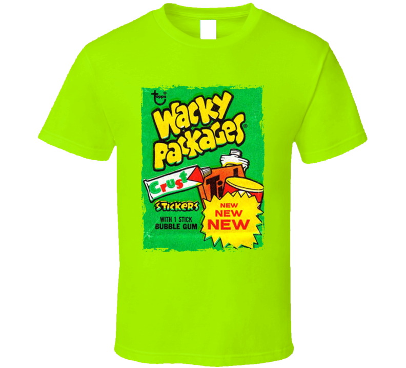 Wacky Packages Bubble Gum T Shirt Wacky Packages Bubble Gum T Shirt
