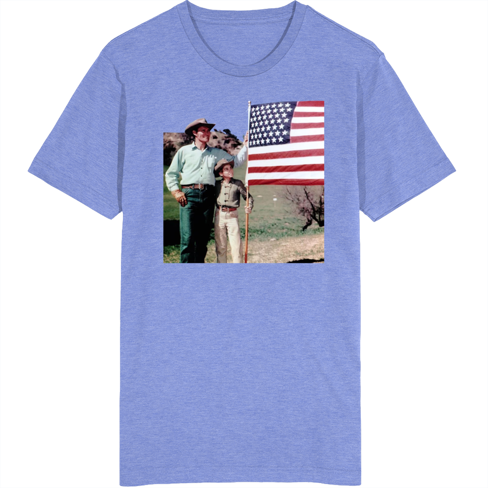 Chuck Connors The Rifleman Usa Flag T Shirt Chuck Connors The Rifleman Usa Flag T Shirt