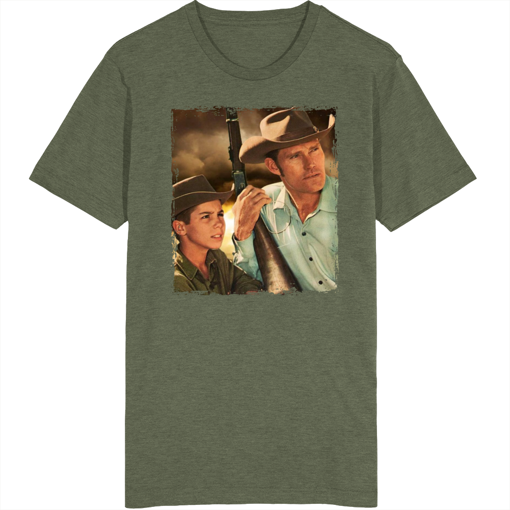 Chuck Connors The Rifleman Tv T Shirt Chuck Connors The Rifleman Tv T Shirt