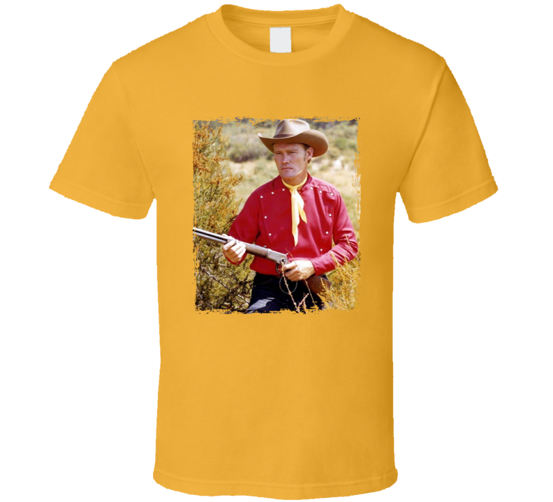 Chuck Connors The Rifleman Tv Western T Shirt Chuck Connors The Rifleman Tv Western T Shirt