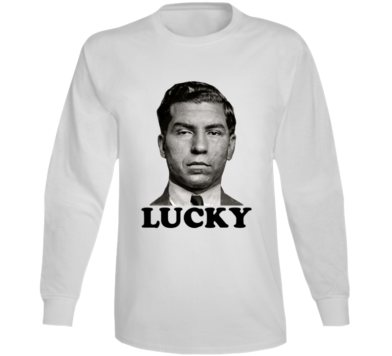 Lucky Luciano Long Sleeve T Shirt Lucky Luciano Long Sleeve T Shirt