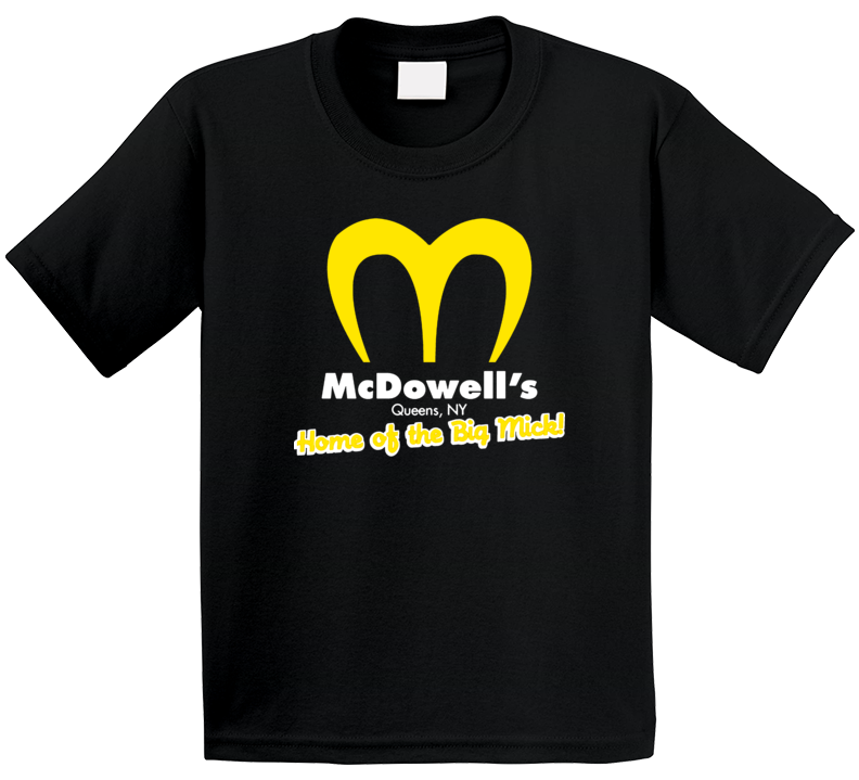 Mcdowells Parody T Shirt Mcdowells Parody T Shirt