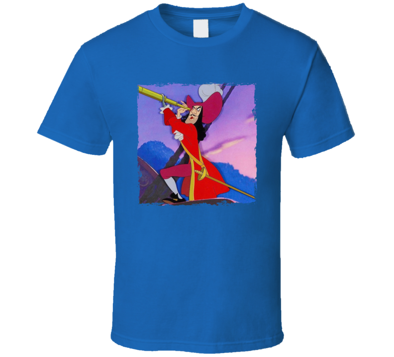 Captain Hook Cartoon T Shirt Captain Hook Cartoon T Shirt