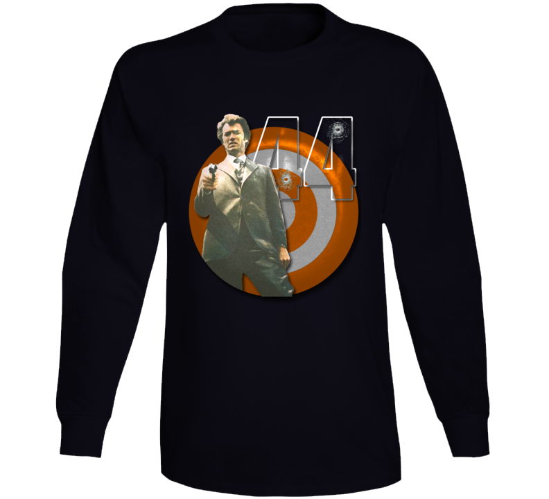 Dirty Harry 44 Clint Eastwood Long Sleeve T Shirt Dirty Harry 44 Clint Eastwood Long Sleeve T Shirt