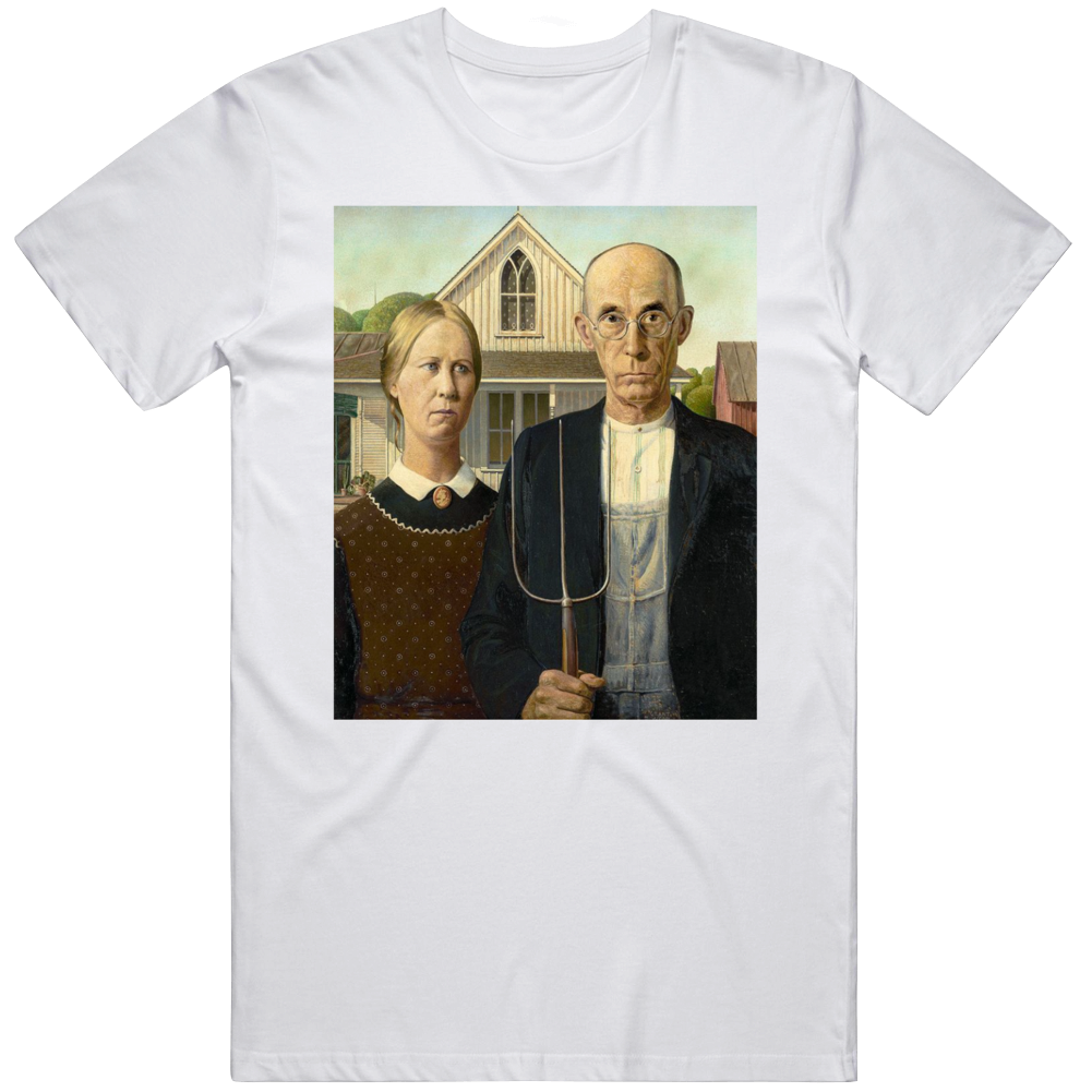 American Gothic Original Meme T Shirt American Gothic Original Meme T Shirt