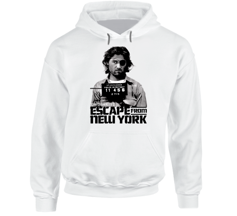 Escape From New York Snake Plissken Kurt Russell Hoodie Escape From New York Snake Plissken Kurt Russell Hoodie