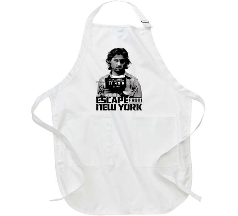 Escape From New York Snake Plissken Kurt Russell Apron Escape From New York Snake Plissken Kurt Russell Apron