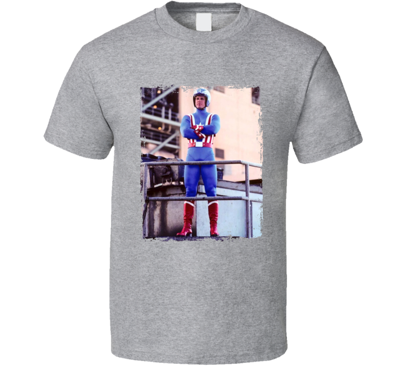Captain America 80s Tv T Shirt Captain America 80s Tv T Shirt