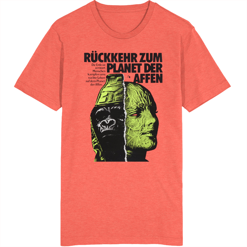 Beneath The Planet Of The Apes German Movie T Shirt Beneath The Planet Of The Apes German Movie T Shirt