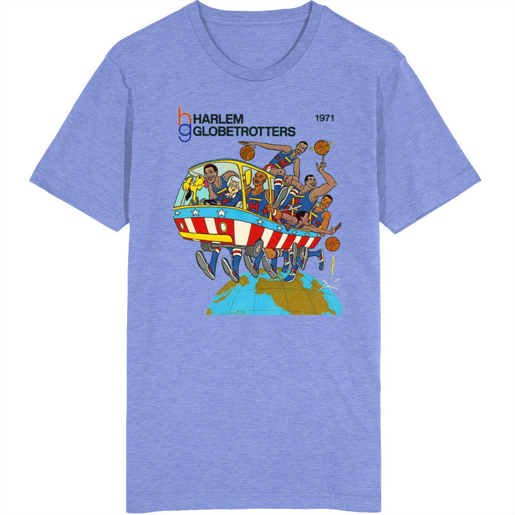 Harlem Globetrotters 1971 T Shirt Harlem Globetrotters 1971 T Shirt