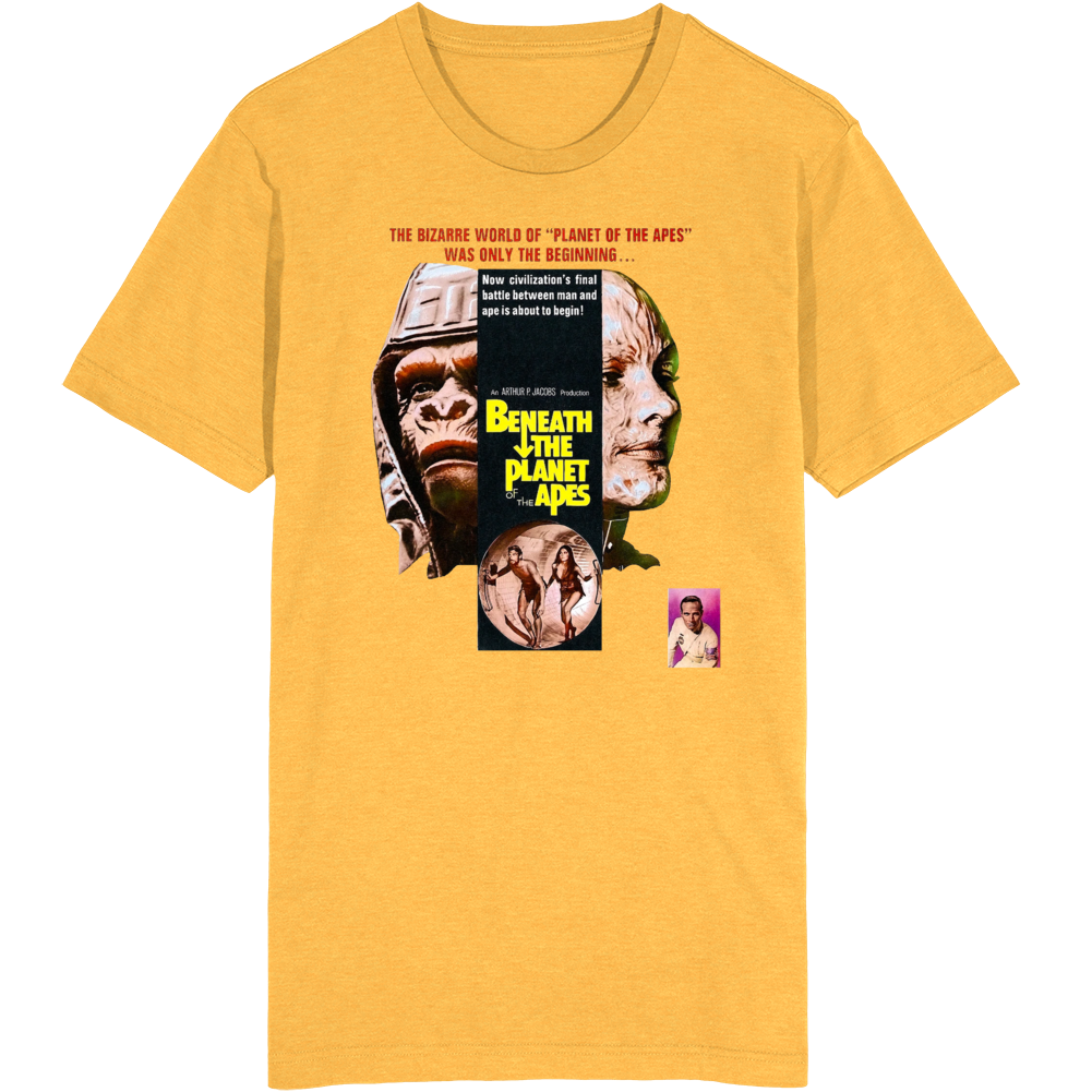 Beneath The Planet Of The Apes 70s Movie T Shirt Beneath The Planet Of The Apes 70s Movie T Shirt