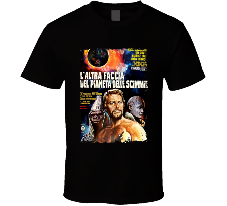 Beneath The Planet Of The Apes Italian Movie T Shirt Beneath The Planet Of The Apes Italian Movie T Shirt