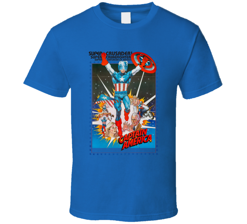 Captain America Tv Movie T Shirt Captain America Tv Movie T Shirt