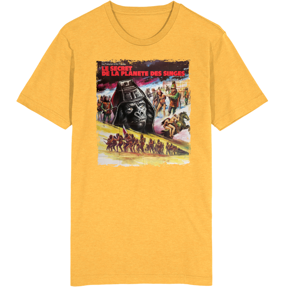 Beneath The Planet Of The Apes France Movie T Shirt Beneath The Planet Of The Apes France Movie T Shirt
