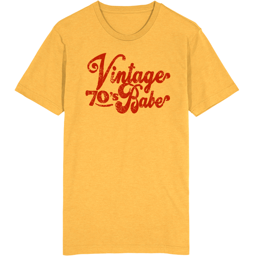 Vintage 70s Babe T Shirt Vintage 70s Babe T Shirt