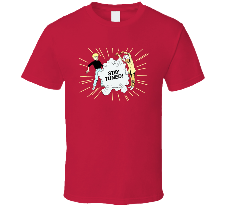 Stay Tuned Jonny Quest Cartoon T Shirt Stay Tuned Jonny Quest Cartoon T Shirt