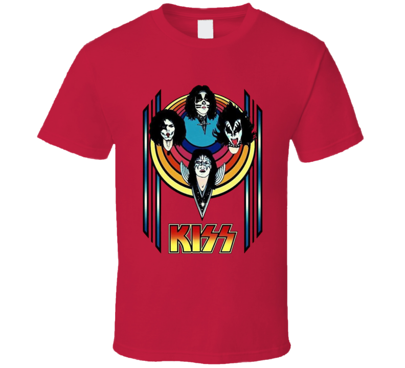 Kiss Comic Band T Shirt Kiss Comic Band T Shirt