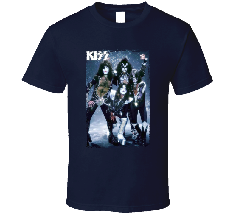 Kiss Comic Rock T Shirt Kiss Comic Rock T Shirt