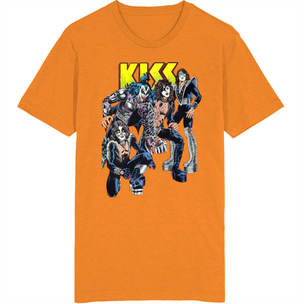 Kiss Comic T Shirt Kiss Comic T Shirt