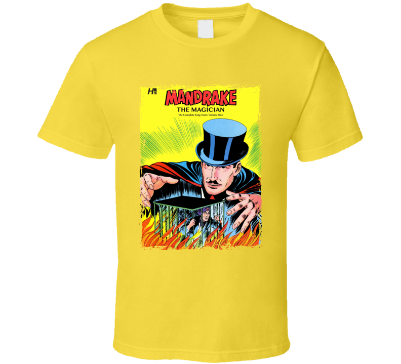 Mandrake The Magician Comic T Shirt Mandrake The Magician Comic T Shirt