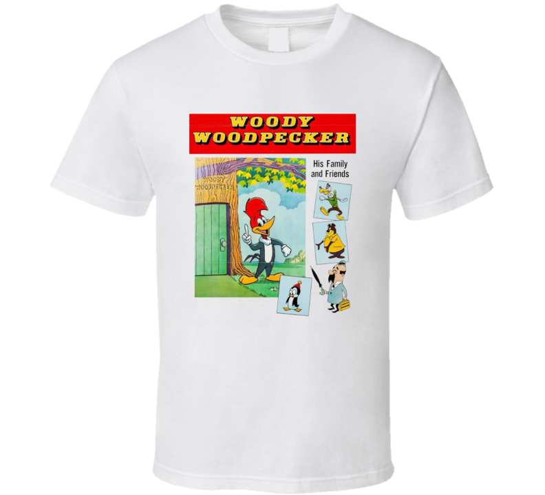 Woody Woodpecker Friends T Shirt Woody Woodpecker Friends T Shirt