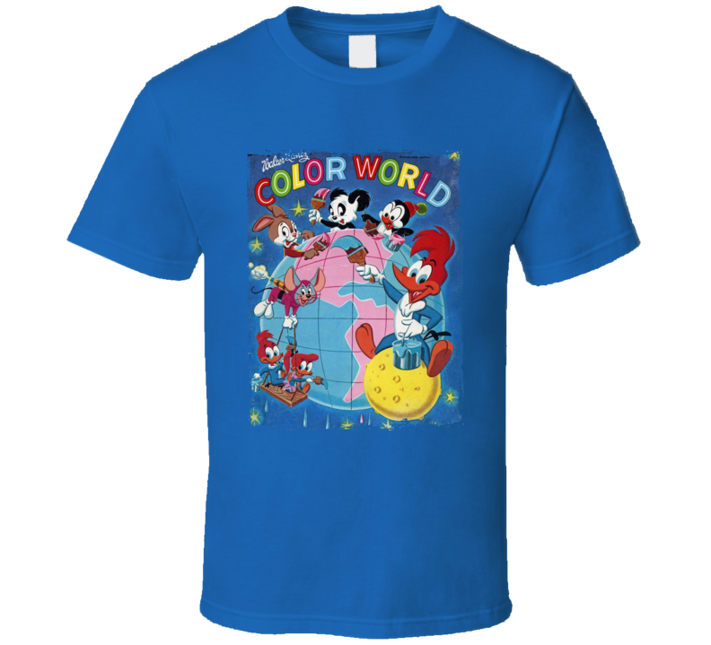 Woody Woodpecker Color World T Shirt Woody Woodpecker Color World T Shirt