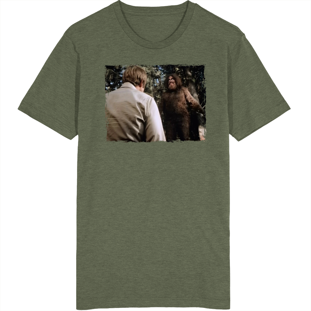 The Six Million Dollar Man The Secret Of Bigfoot T Shirt The Six Million Dollar Man The Secret Of Bigfoot T Shirt