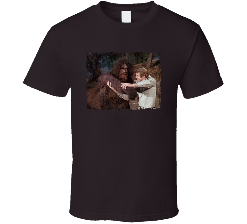The Six Million Dollar Man The Secret Of Bigfoot Fight T Shirt The Six Million Dollar Man The Secret Of Bigfoot Fight T Shirt