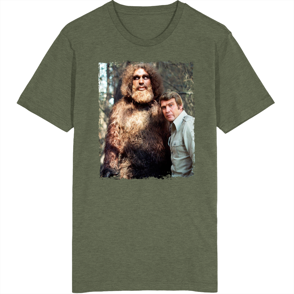 The Six Million Dollar Man The Secret Of Bigfoot Tv T Shirt The Six Million Dollar Man The Secret Of Bigfoot Tv T Shirt