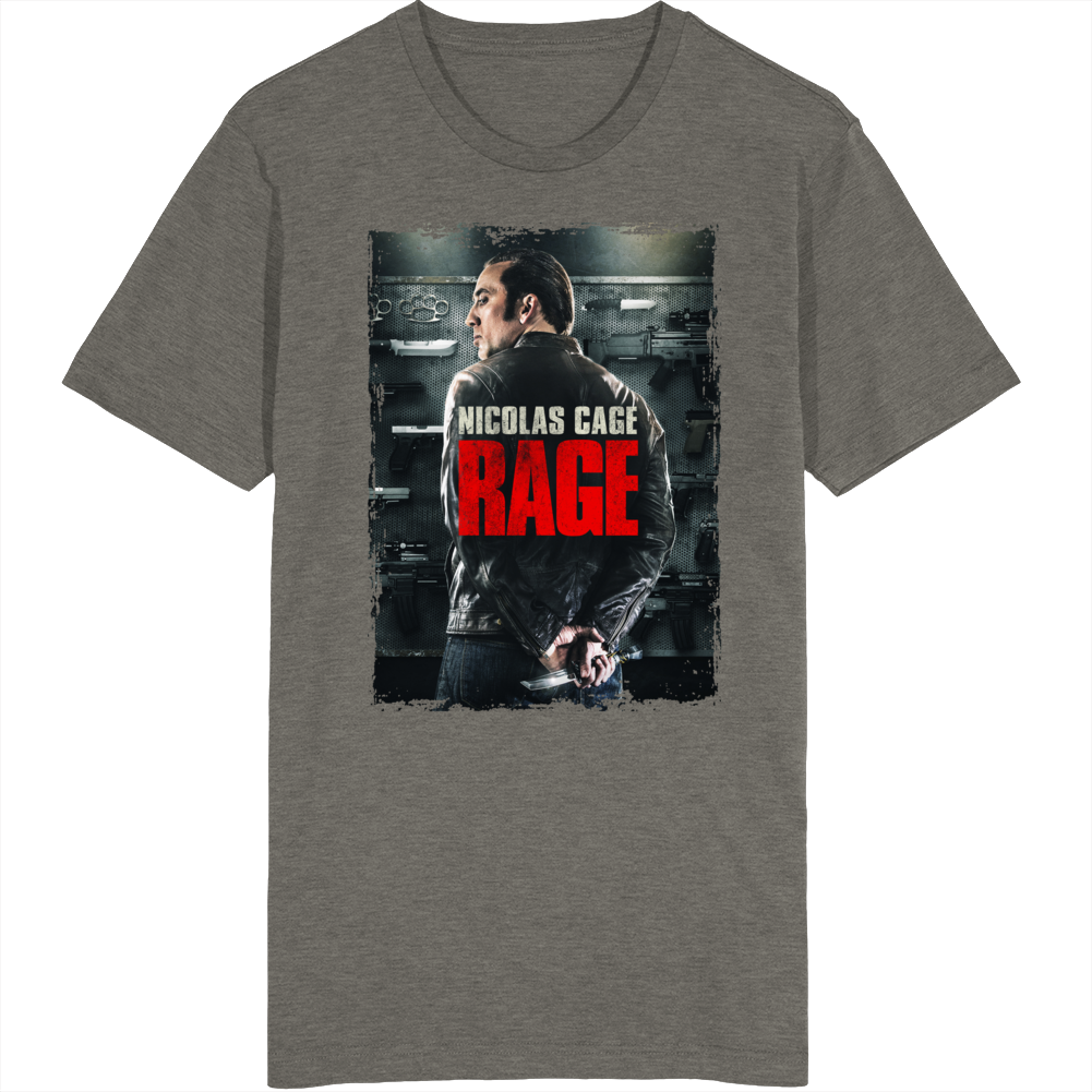 Rage Nicolas Cage Movie T Shirt Rage Nicolas Cage Movie T Shirt